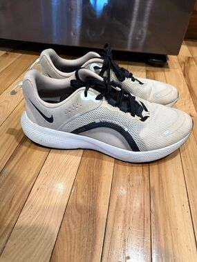 Nike Women’s Athletic Shoes in Beige and Black
